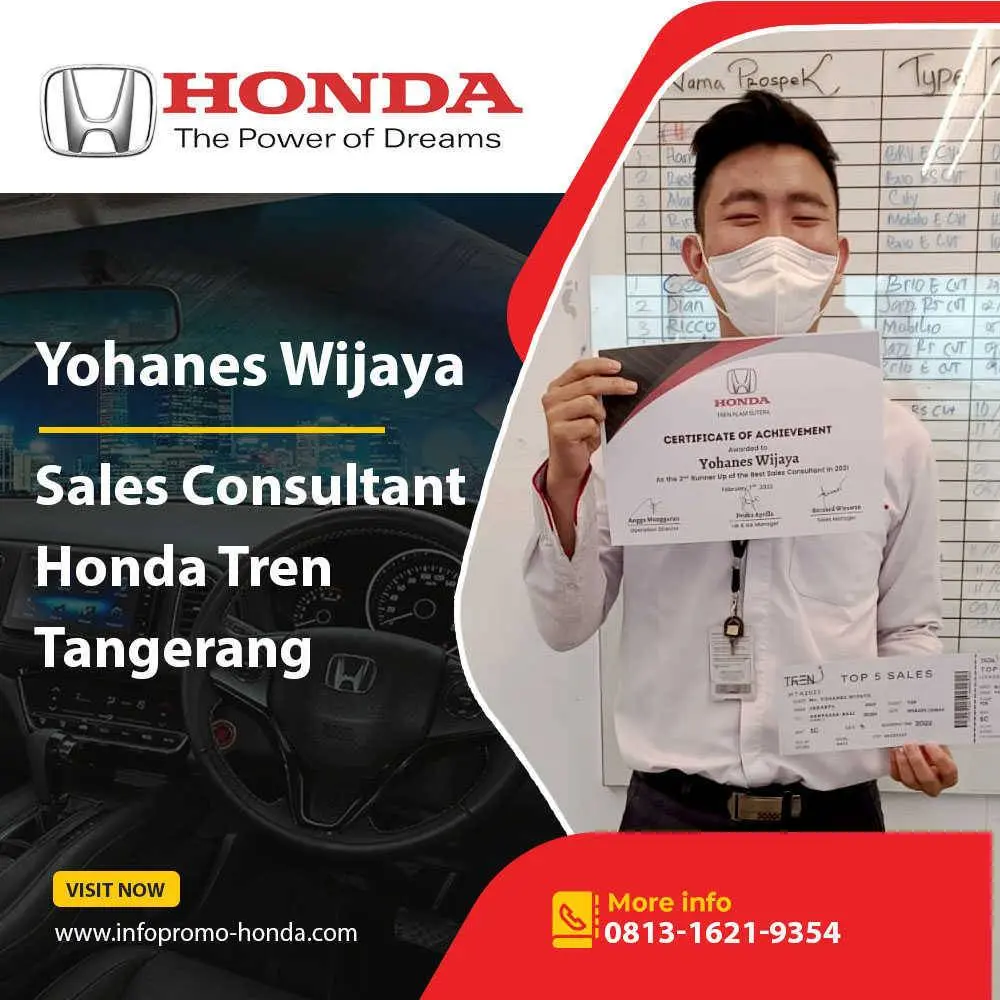 Yohanes Wijaya — Sales Consultant Honda